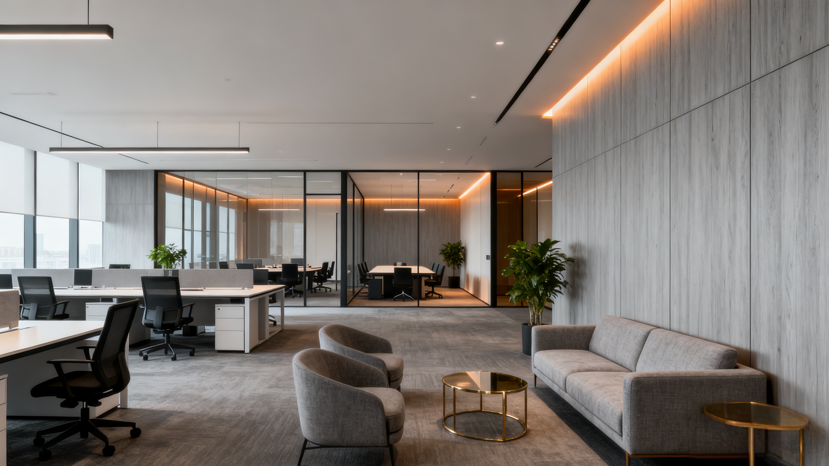 同样的预算,我们能让你的办公室“看起来”贵一倍